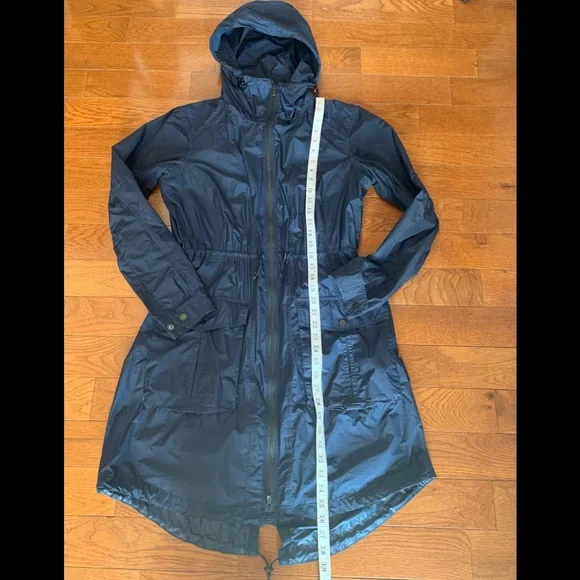 💙ATHLETA CITY SLICKER JACKET-NAVY BLUE-S💙 Jackets & Coats